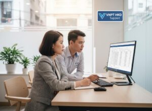 Tổng đài hộ trợ phần mềm kế toán bán hàng VNPT HKD cho hộ kinh doanh tại Hưng Yên